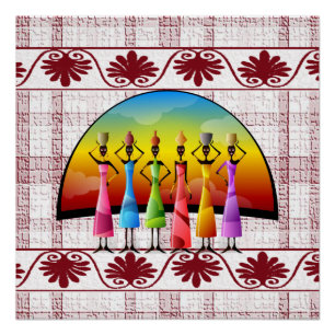 Póster Poster africano