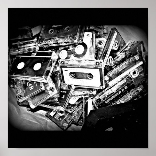 Póster Poster-Ame as fitas de cassete de Artes (Frente)