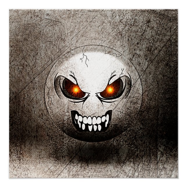 Póster Poster Angermoji Vintage (Frente)