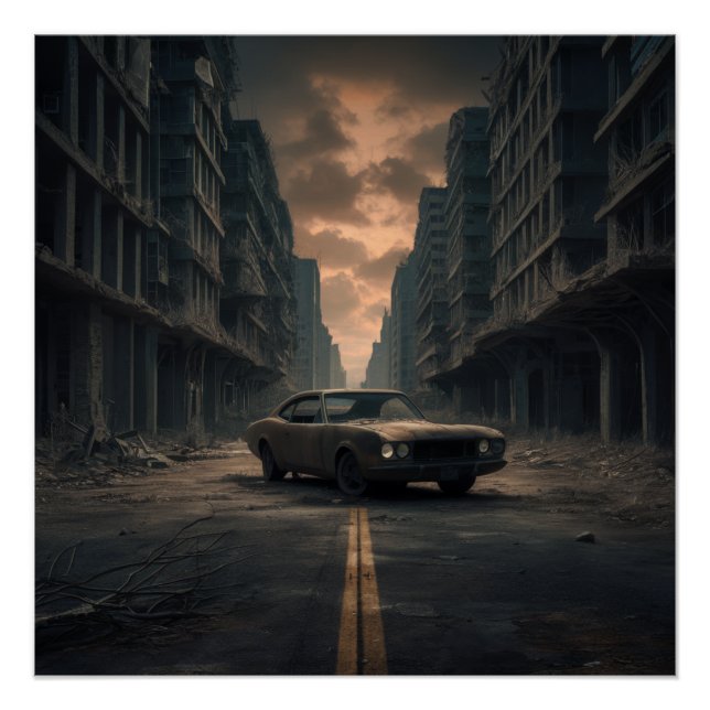 Póster Poster Apocalypse Auto (Frente)