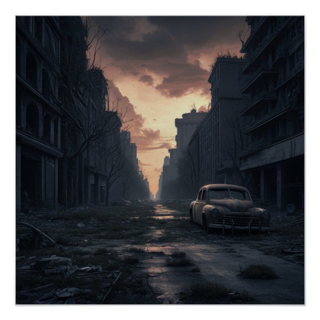 Póster Poster Apocalypse Auto 02 (Frente)