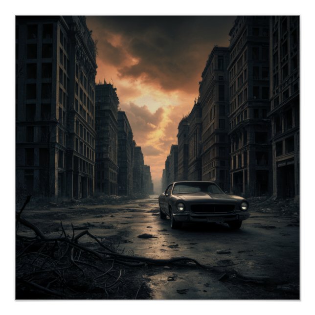 Póster Poster Apocalypse Auto 09 (Frente)