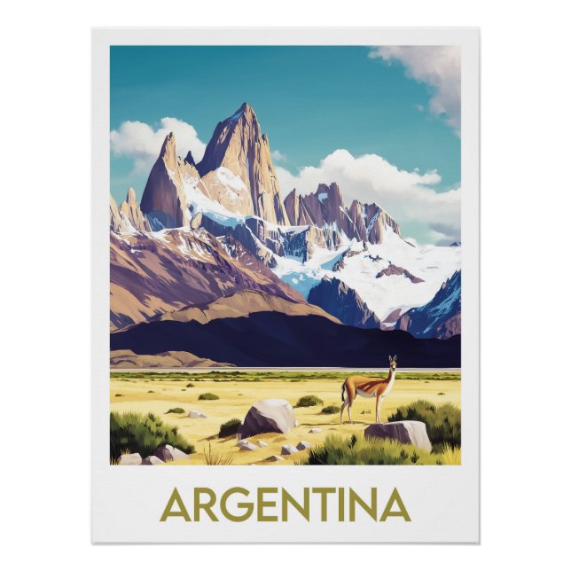 Póster Poster Argentina (Frente)
