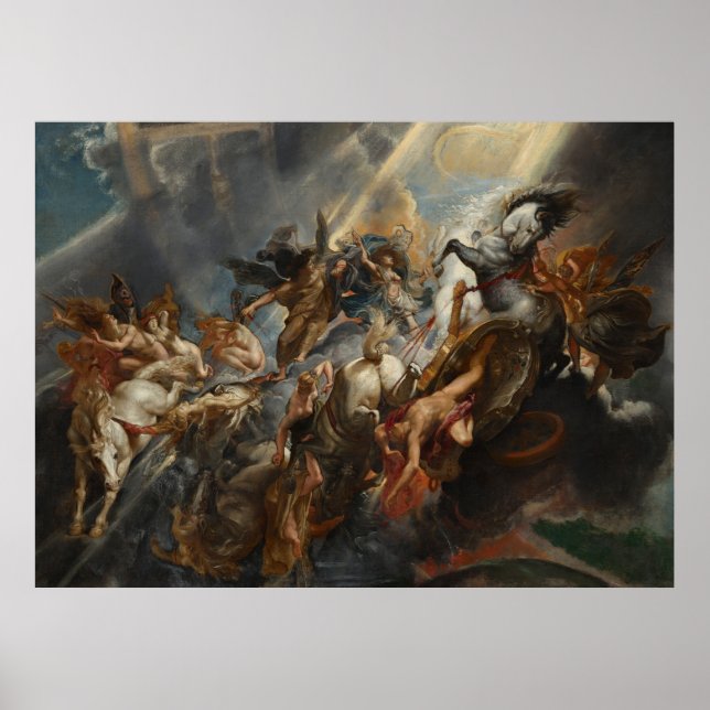 Poster poster, art, the fall of phaeton (Frente)