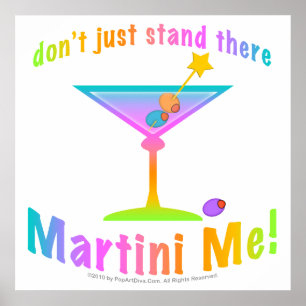 Póster Poster, arte - apenas não esteja lá - MARTINI MI