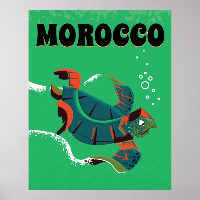Póster Poster-arte marroquina (Frente)