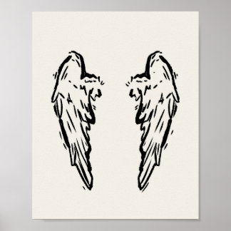 Poster Pôster As Asas de Anjo da Heterochromia