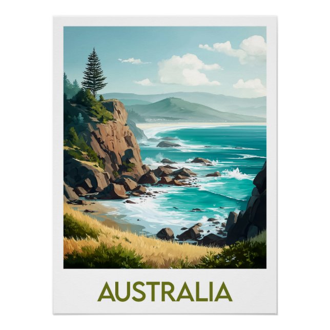 Póster Poster Australia (Frente)