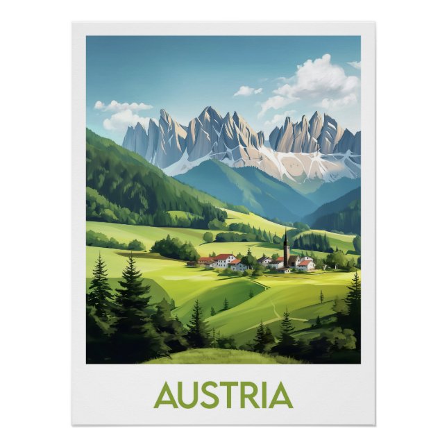 Póster Poster Austria (Frente)