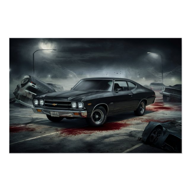 Póster Poster Auto Noir 03 (Frente)