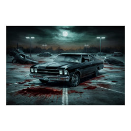 Póster Poster Auto Noir 04