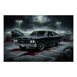 Póster Poster Auto Noir 05
