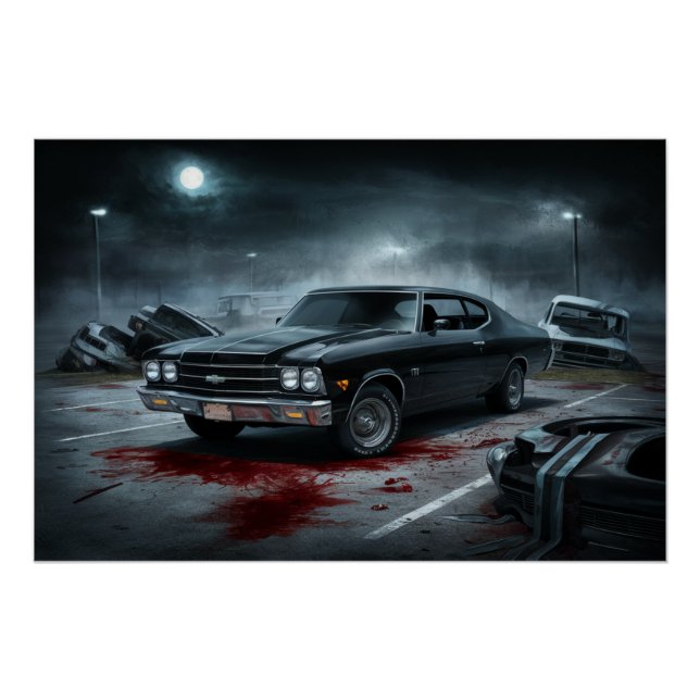 Póster Poster Auto Noir 06 (Frente)