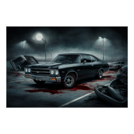 Póster Poster Auto Noir 08