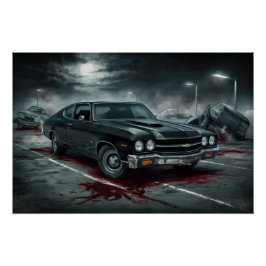 Póster Poster Auto Noir 09