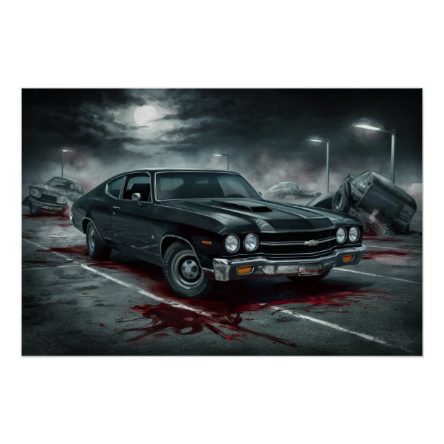 Póster Poster Auto Noir 09 (Frente)