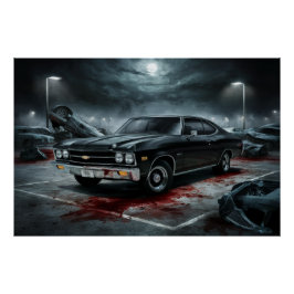 Póster Poster Auto Noir 10