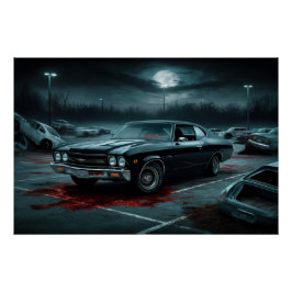 Póster Poster Auto Noir 12