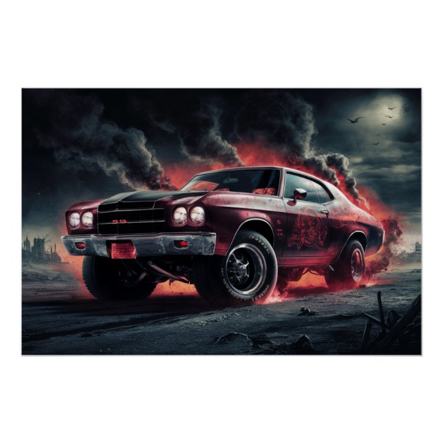 Póster Poster Auto série 10 25 (Frente)