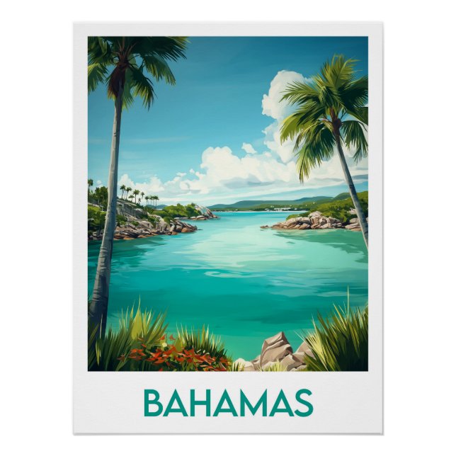 Póster   Poster Bahamas (Frente)