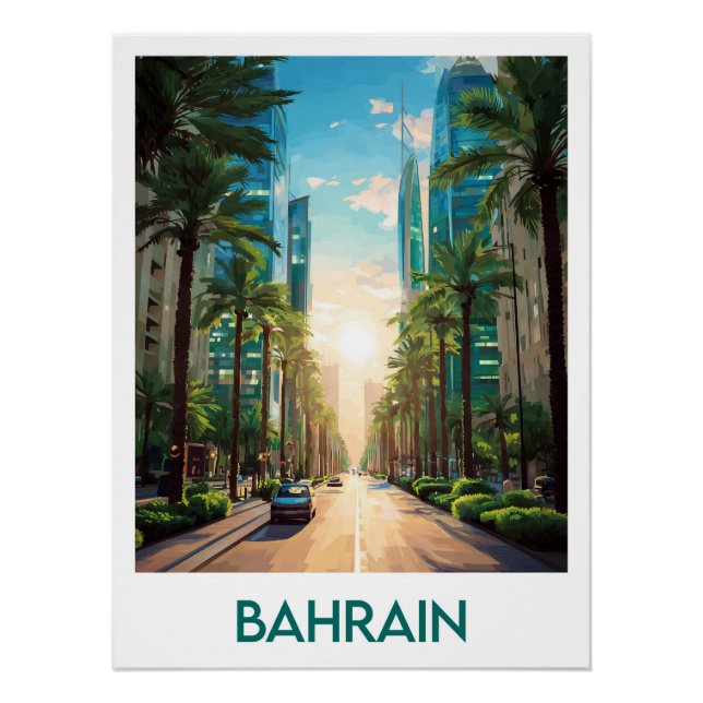 Póster Poster Bahrain (Frente)