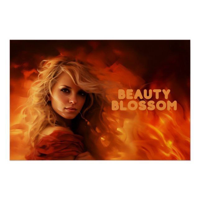 Póster Poster Beauty Blossom (Frente)
