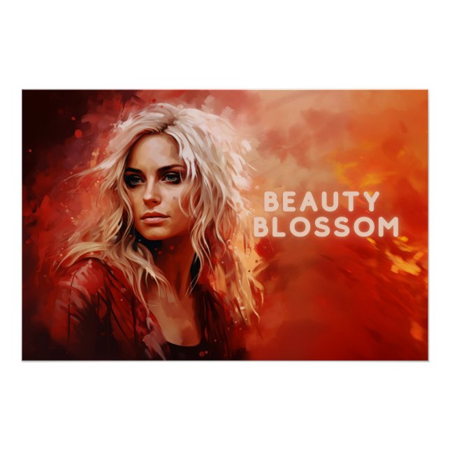 Póster Poster Beauty Blossom (Frente)