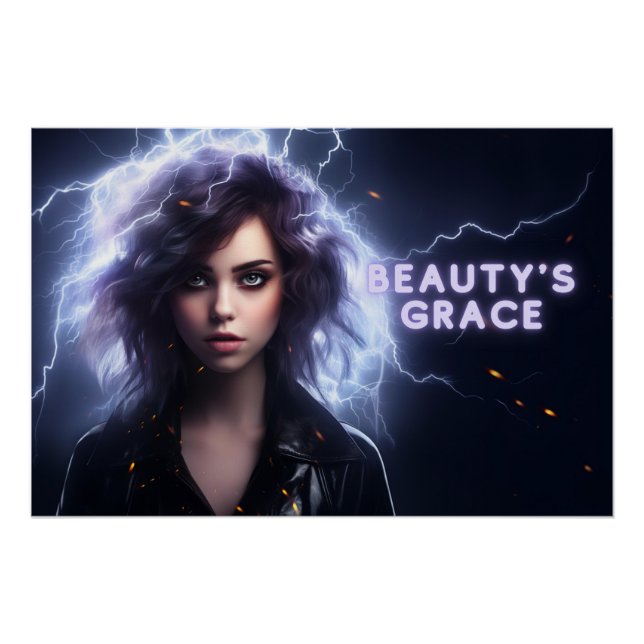 Póster Poster Beauty's Grace (Frente)