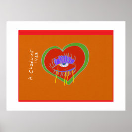 Poster Pôster Beleza Está no Olho do Coração