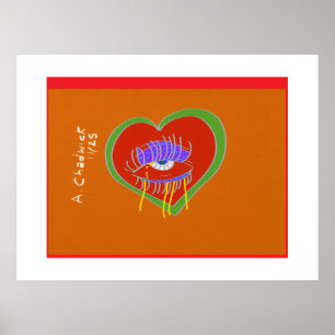 Poster Pôster Beleza Está no Olho do Coração