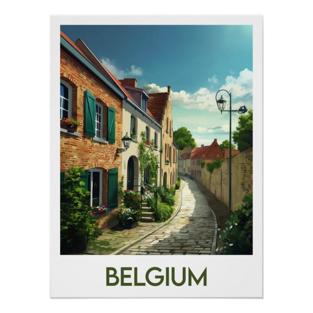 Póster Poster Belgium (Frente)