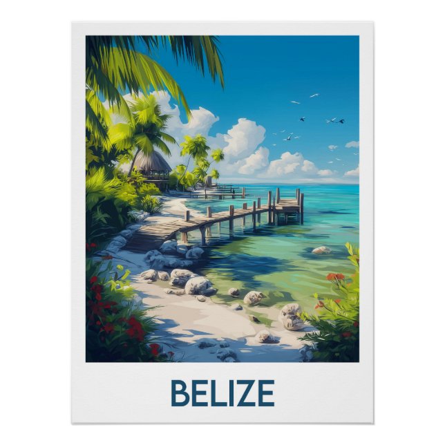 Póster Poster Belize (Frente)