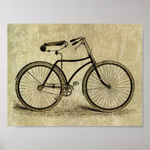 Poster Poster:  Bicicleta do vintage