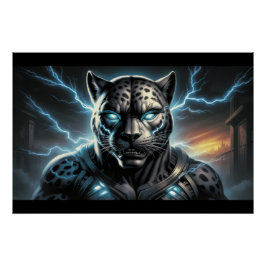 Póster Poster Black Cat and Rat 11 B