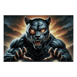 Póster Poster Black Cat and Rat 11 F