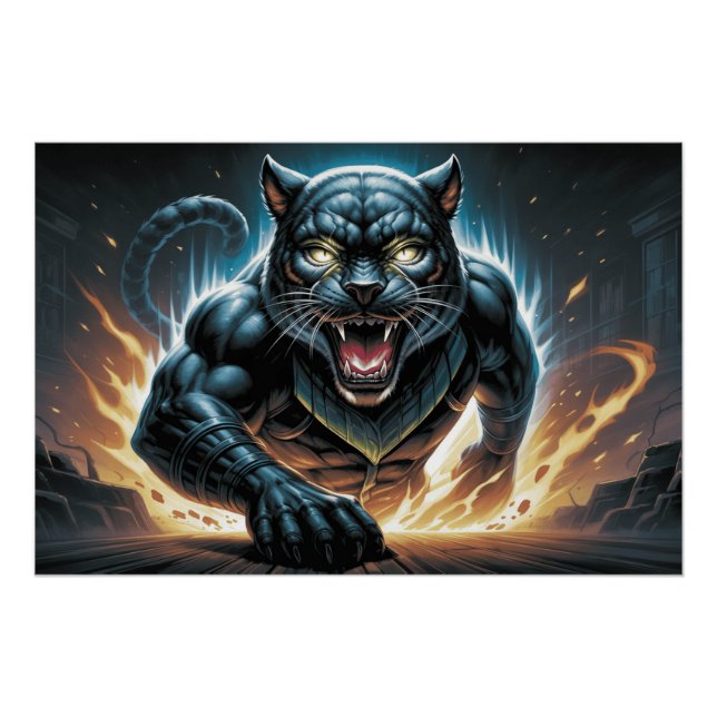 Póster Poster Black Cat and Rat 11 H (Frente)