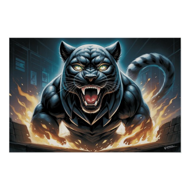 Póster Poster Black Cat and Rat 11 I (Frente)
