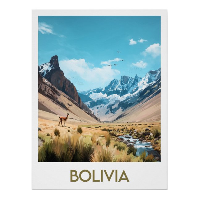 Póster Poster Bolivia (Frente)