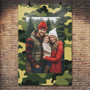 Póster POSTER: borda de camuflagem