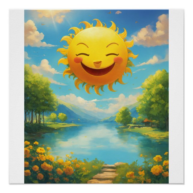 Póster Poster Brilhante (Frente)