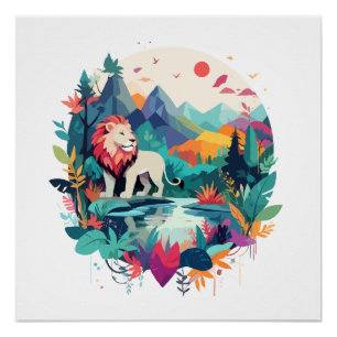 Póster Poster brilhante