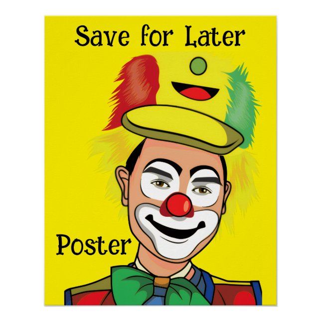 Póster Poster brilhante (Frente)