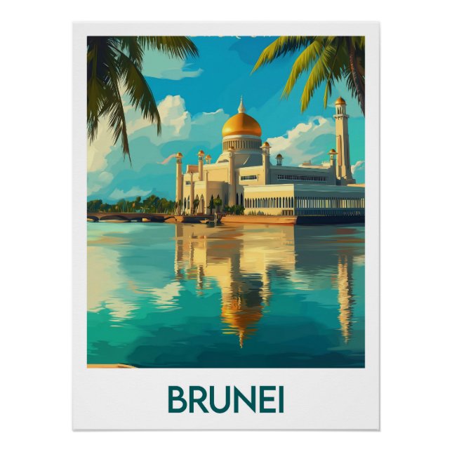 Póster Poster Brunei (Frente)