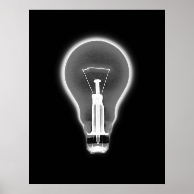 Póster Poster- BULB DE LUZ RAY PRETO (Frente)