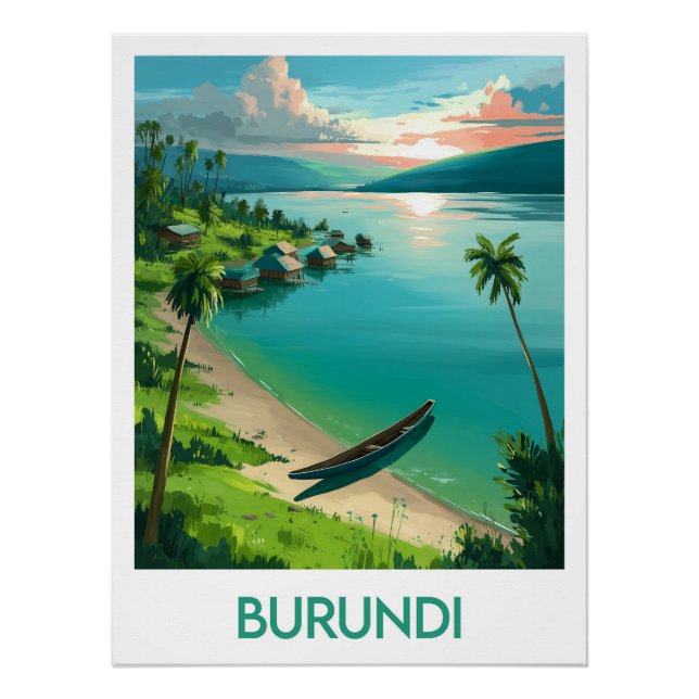 Póster Poster Burundi (Frente)