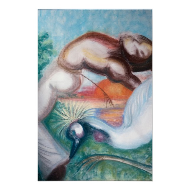 Póster Poster : Cappuera with a Crane (Frente)