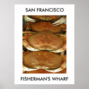 Poster Poster, CARANGUEJO, SAN FRANCISCO, o CAIS do