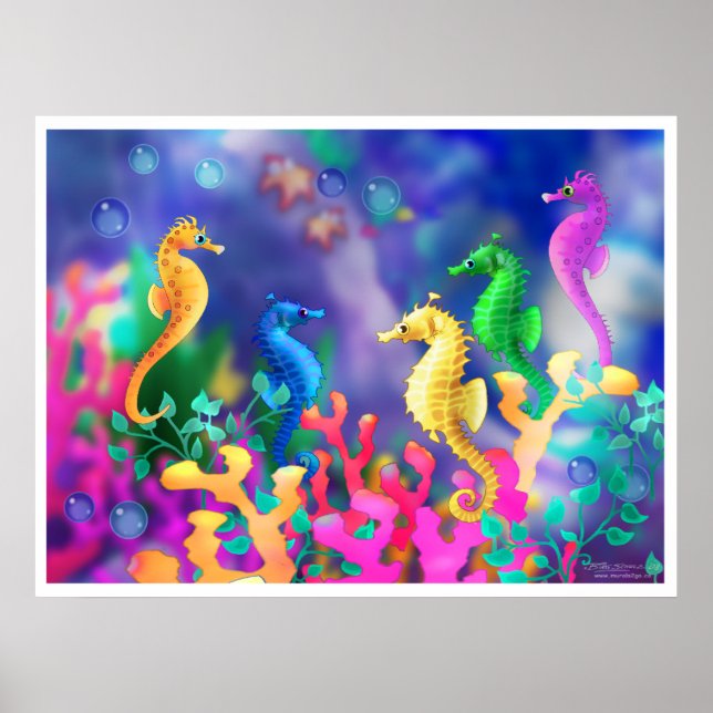 Poster poster_cavalos (Frente)