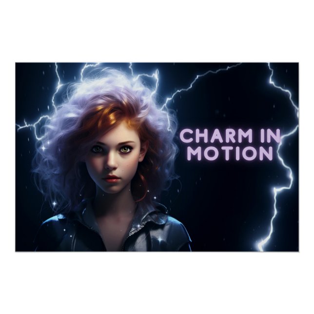 Póster Poster Charm in Motion (Frente)