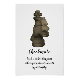 Póster Poster Checkmate